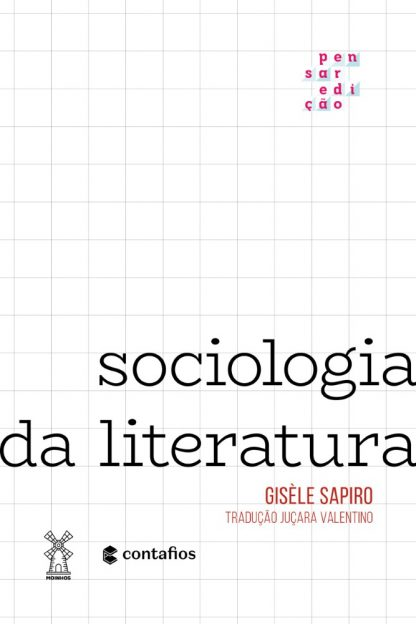 Capa: Sociologia da literatura